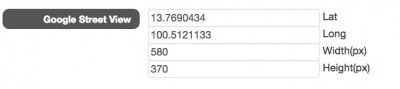 Easy to use input latitude, longitude in Fields  form