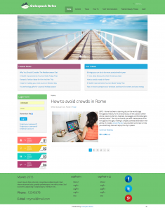 Colorpack Retro Free Joomla!  Template